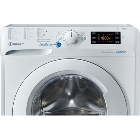 lave-linge hublot indesit bwe71484xwfrn|Test Indesit BWE71484XWFRN .